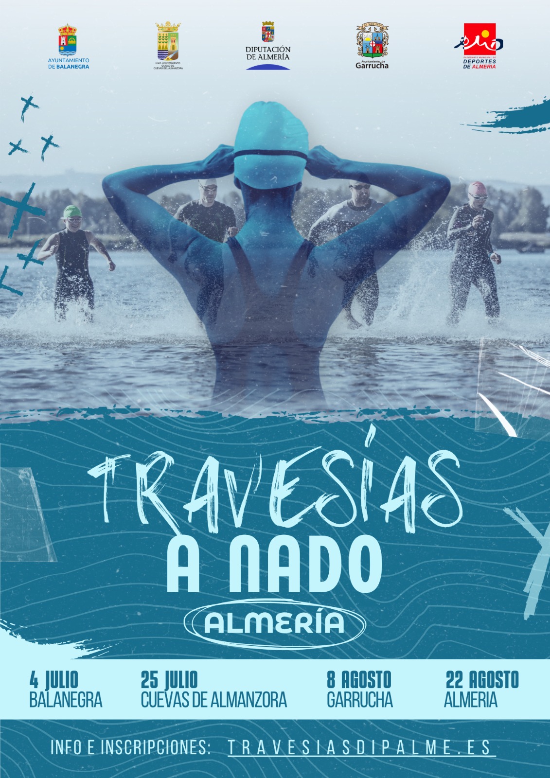 Circuito Provincial de Travesías a Nado. Almería 22-08-26